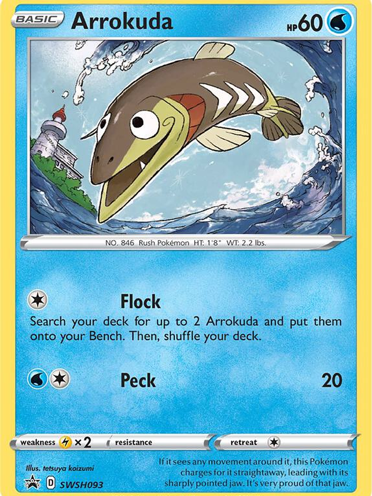 Arrokuda - SWSH093 #SWSH093 1