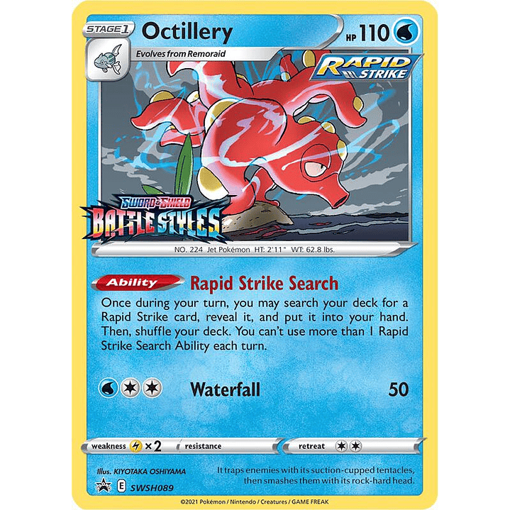 Octillery - SWSH089 (Prerelease) #SWSH089 1