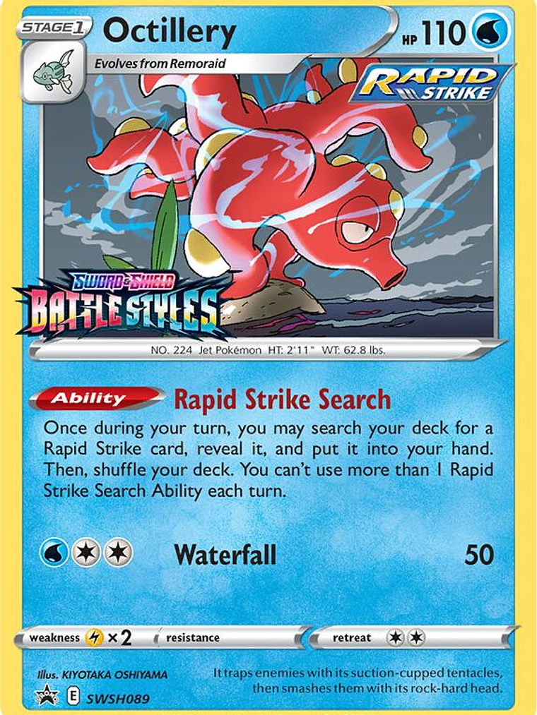 Octillery - SWSH089 (Prerelease) #SWSH089 1