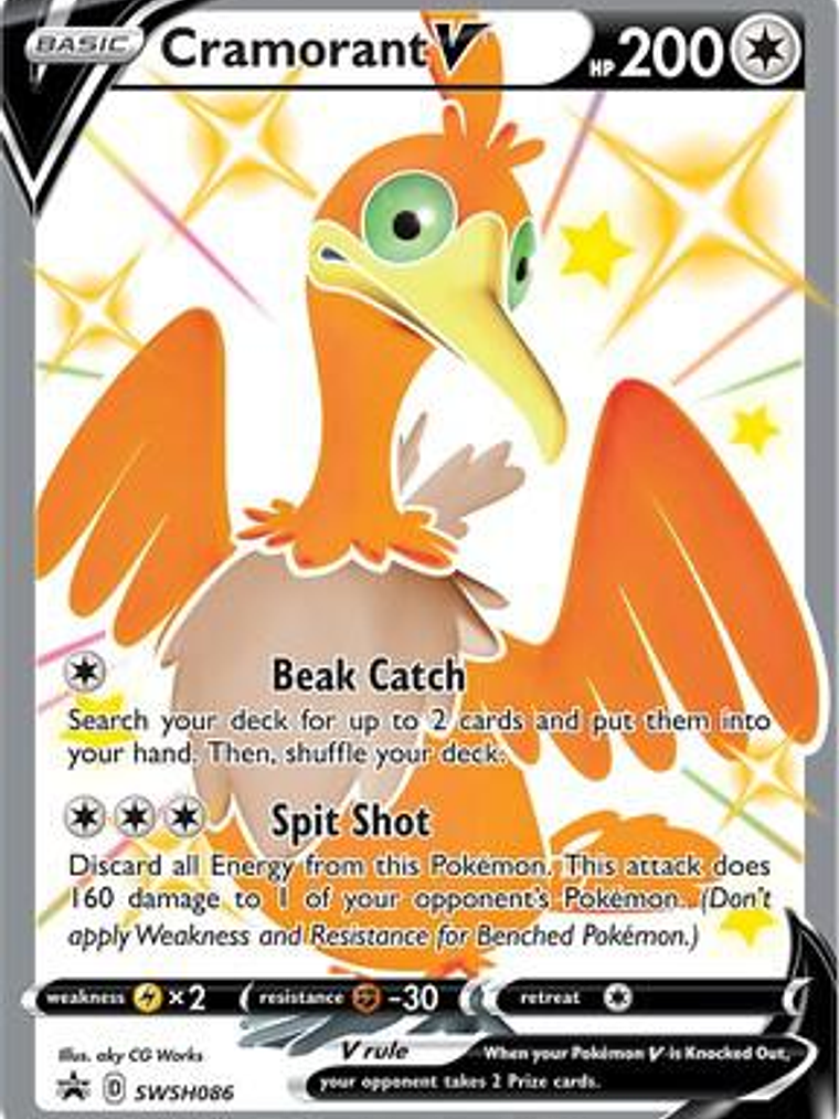 Cramorant V - SWSH086 #SWSH086 1