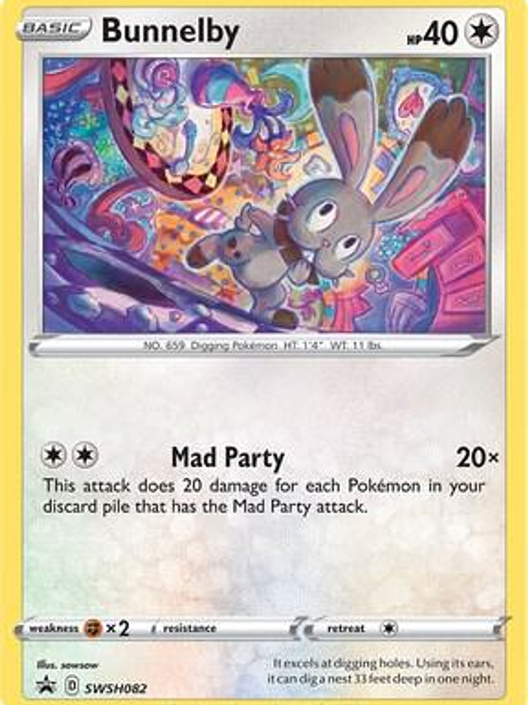 Bunnelby - SWSH082 #SWSH082 1