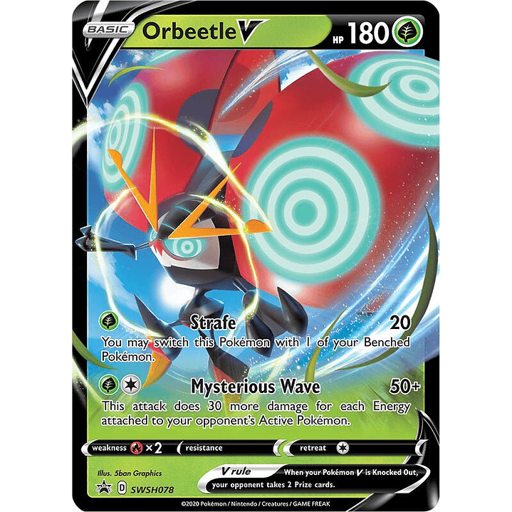 Orbeetle V - SWSH078 #SWSH078 1