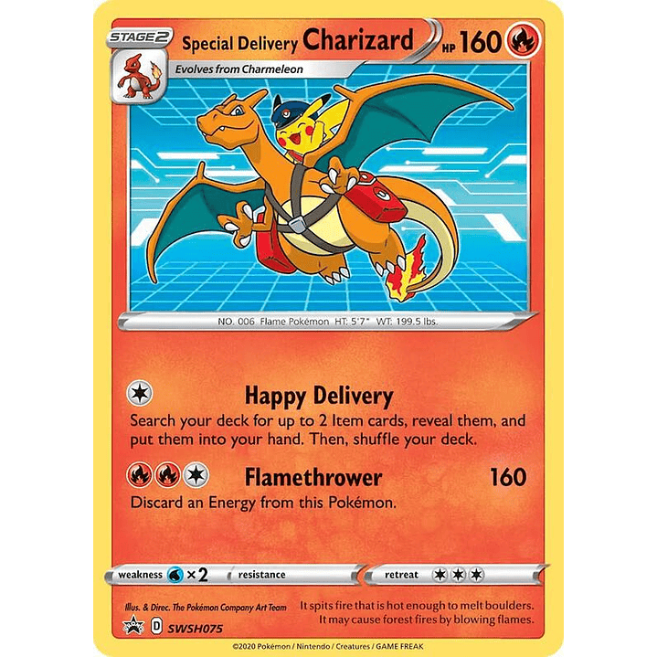 Special Delivery Charizard - SWSH075 #SWSH075 1