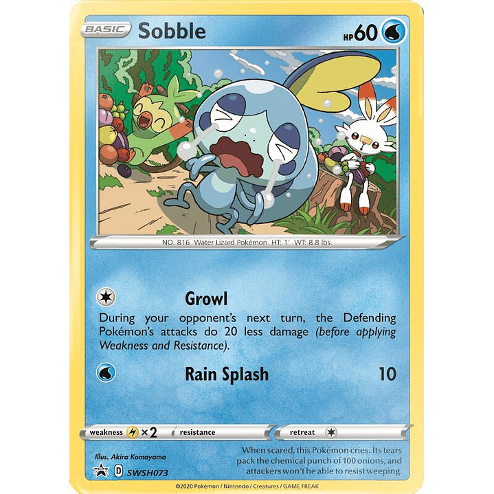 Sobble - SWSH073 #SWSH073 1