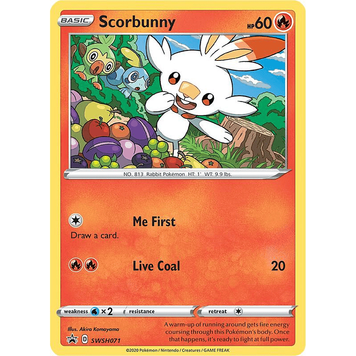 Scorbunny - SWSH071 #SWSH071 1