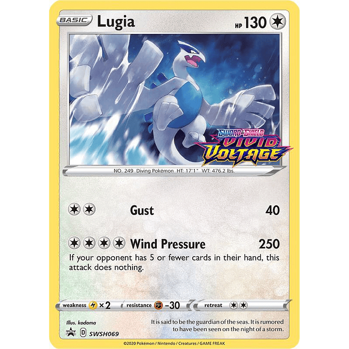Lugia - SWSH069 (Prerelease) #SWSH069 1
