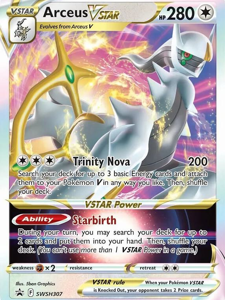 Arceus VSTAR - SWSH307 #SWSH307 1