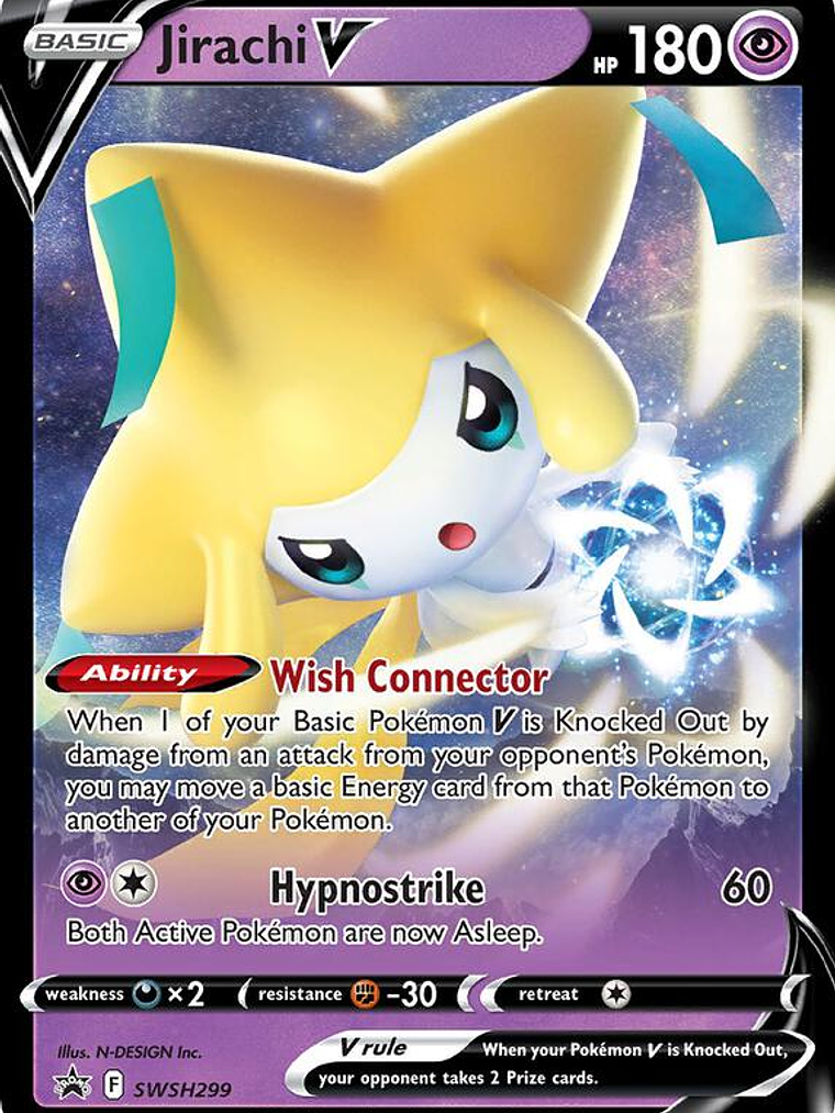 Jirachi V - 299 #SWSH299 1