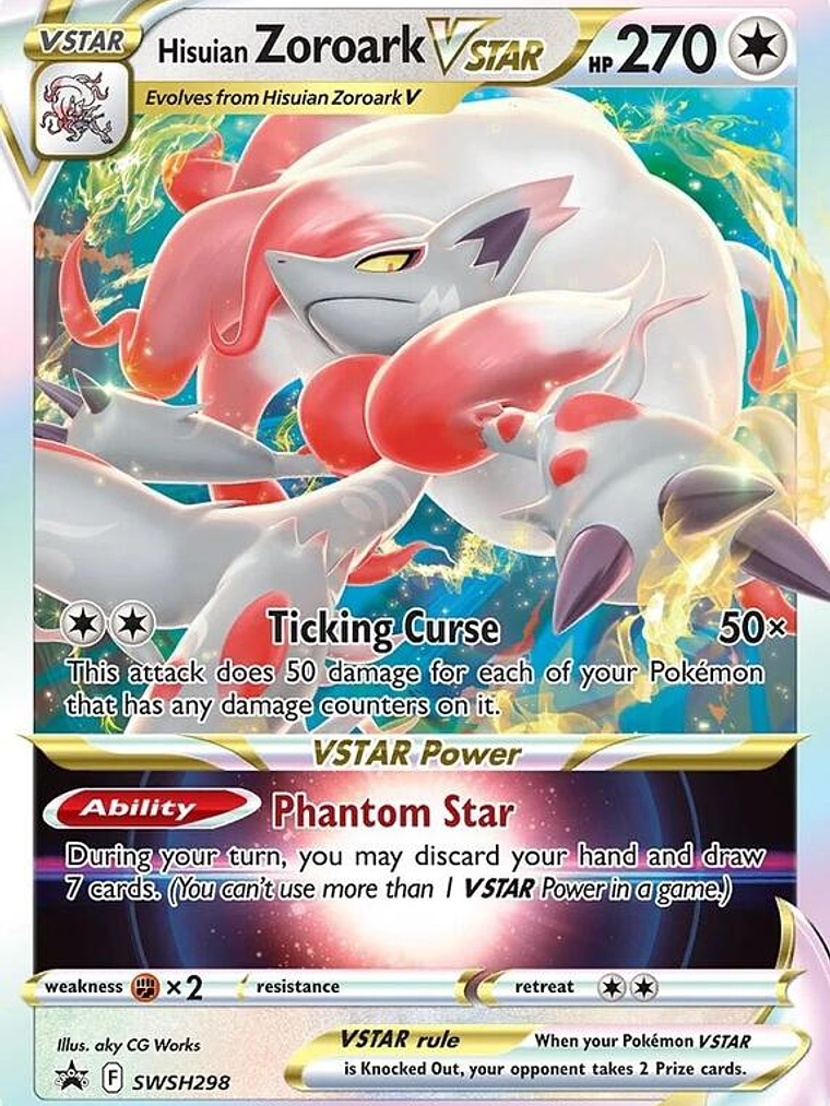 Hisuian Zoroark VSTAR - SWSH298 #SWSH298 1