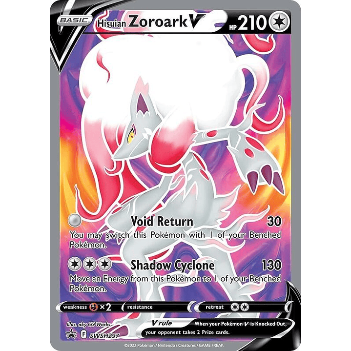 Hisuian Zoroark V - SWSH297 #SWSH297 1
