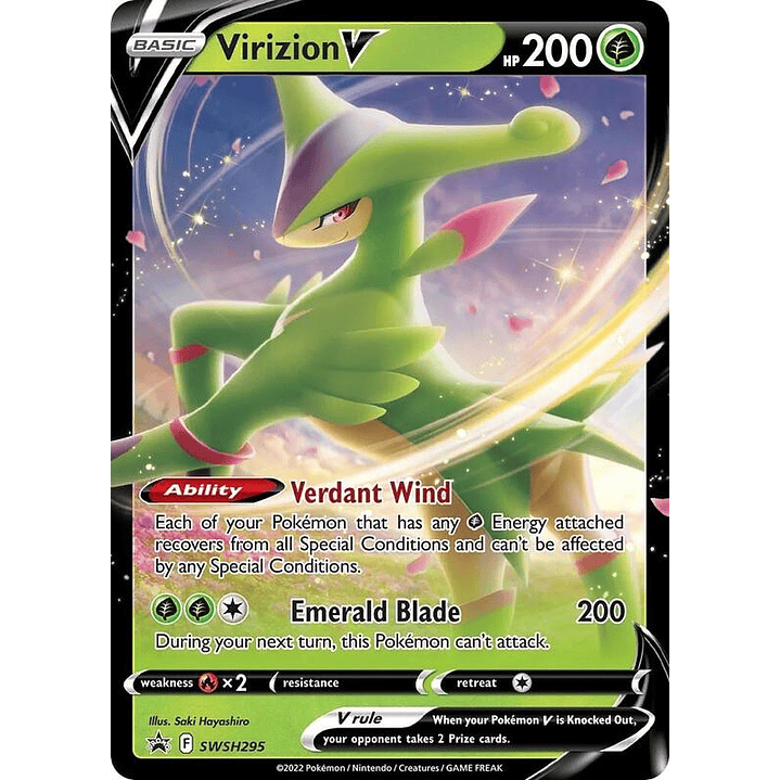 Virizion V - SWSH295 #SWSH295 1