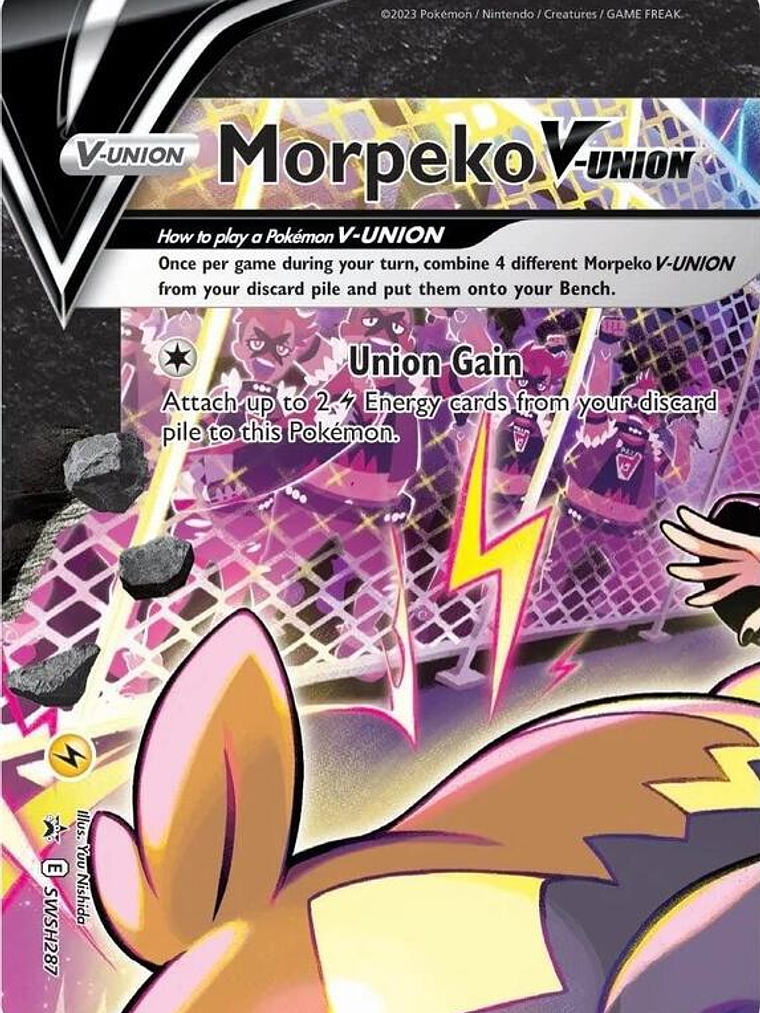 Morpeko V-Union - SWSH287 #SWSH287 1