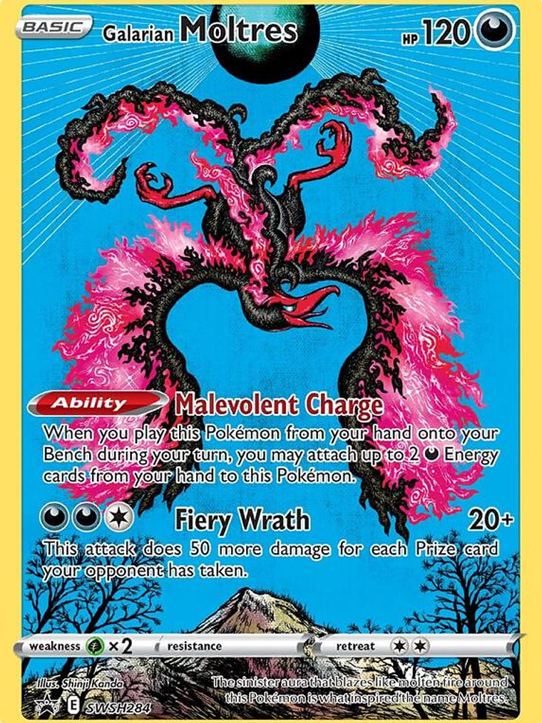 Galarian Moltres - SWSH284 #SWSH284 1