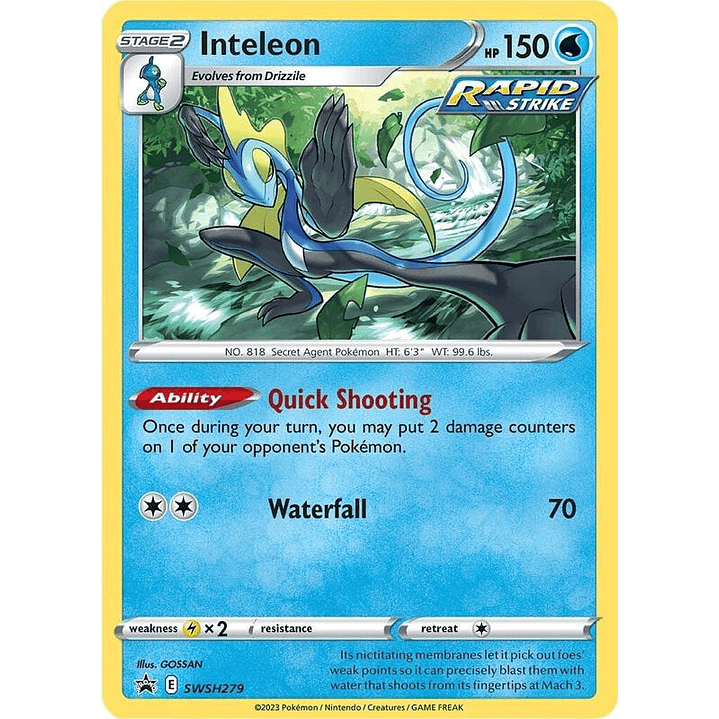 Inteleon - SWSH279 #SWSH279 1