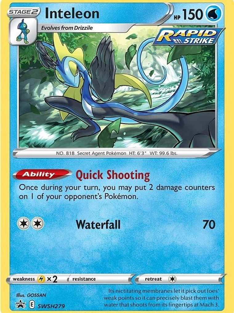 Inteleon - SWSH279 #SWSH279 1
