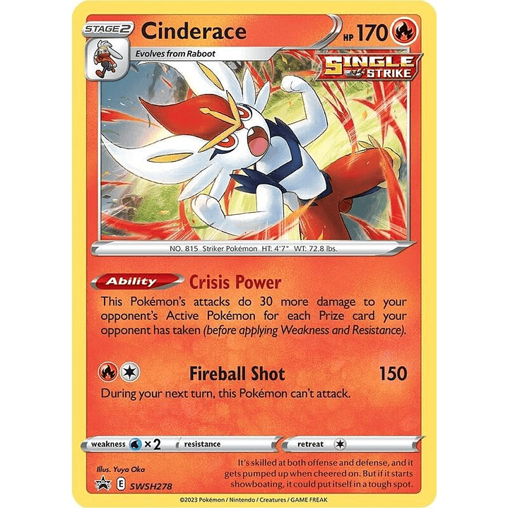 Cinderace - SWSH278 #SWSH278 1