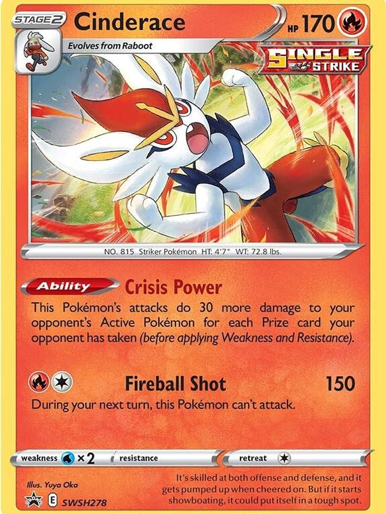 Cinderace - SWSH278 #SWSH278 1