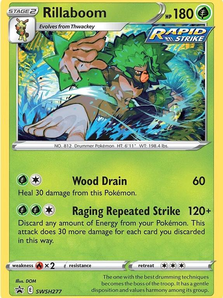 Rillaboom - SWSH277 #SWSH277 1