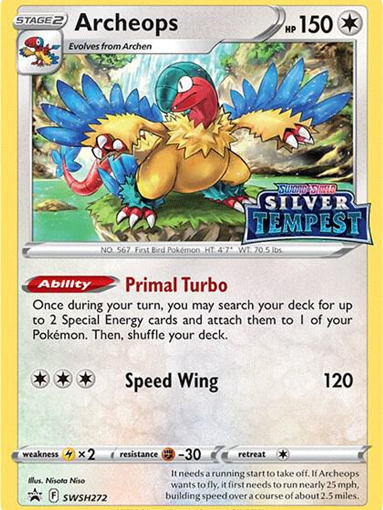 Archeops - SWSH272 (Prerelease) #SWSH272 1