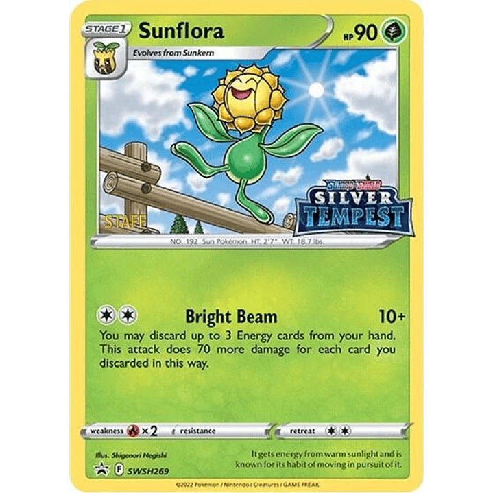 Sunflora - SWSH269 (Prerelease) [STAFF] #SWSH269 1