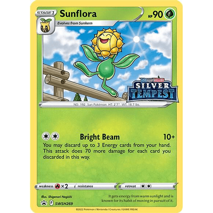 Sunflora - SWSH269 (Prerelease) #SWSH269 1