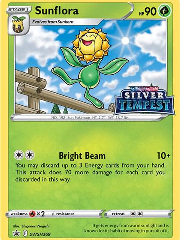 Sunflora - SWSH269 (Prerelease) #SWSH269 1