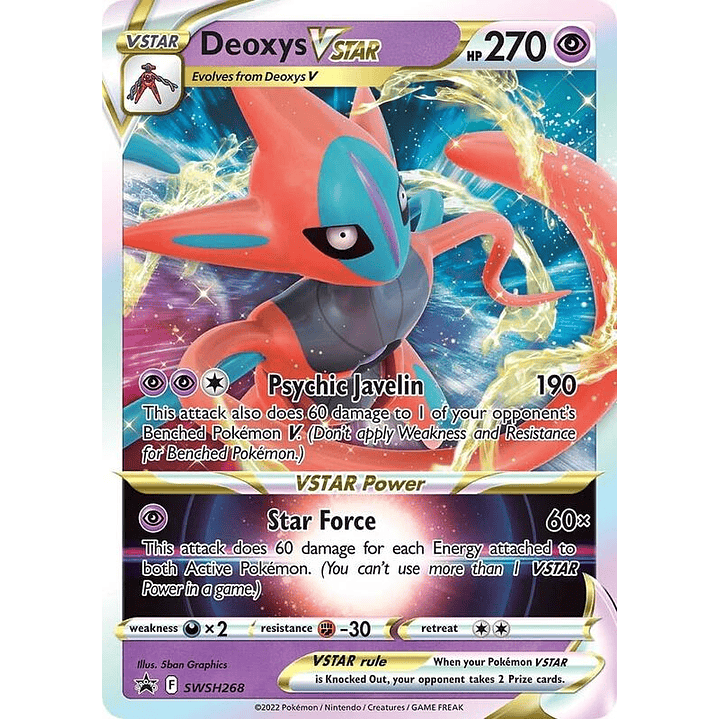 Deoxys VSTAR - SWSH268 #SWSH268 1