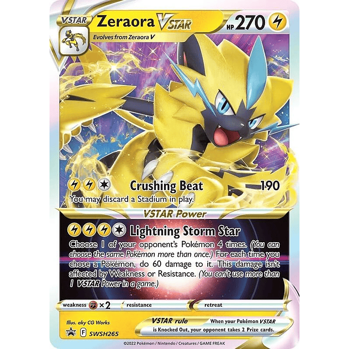 Zeraora VSTAR - SWSH265 #SWSH265 1