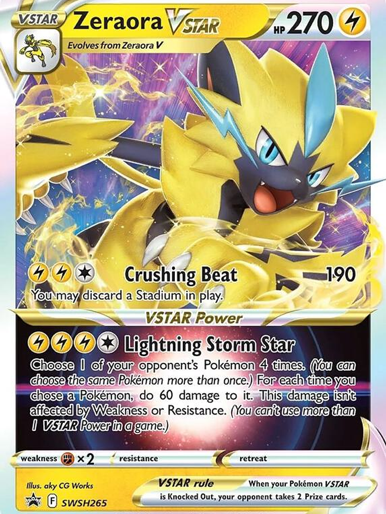 Zeraora VSTAR - SWSH265 #SWSH265 1