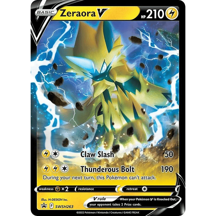Zeraora V - SWSH263 #SWSH263 1