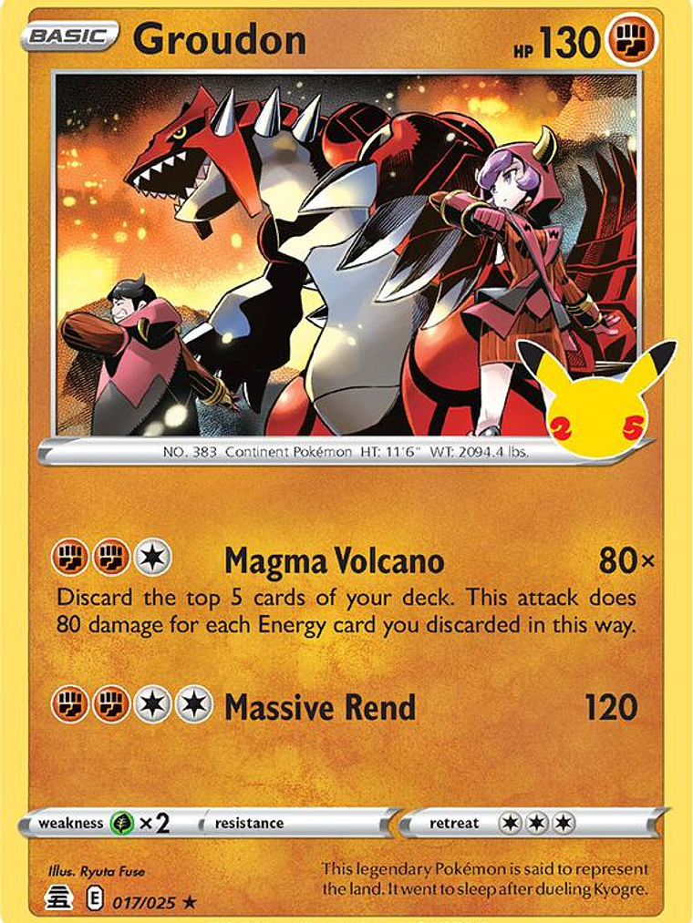 Groudon #017 1