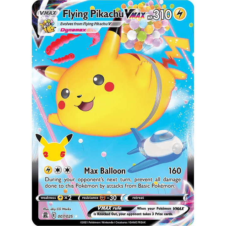 Flying Pikachu VMAX #007 1