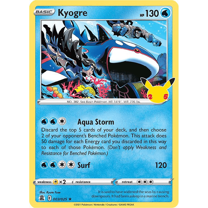 Kyogre #003 1