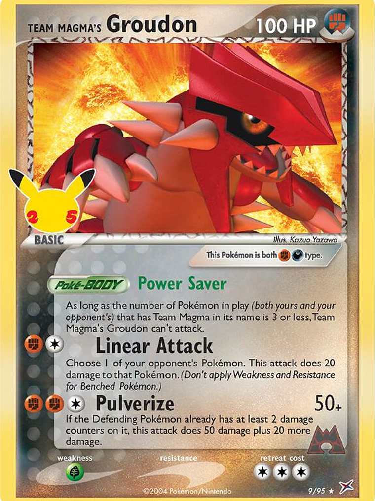 Team Magma's Groudon #9 1