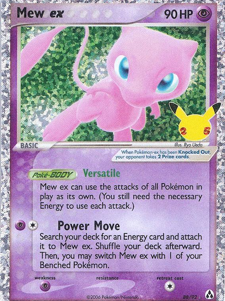 Mew ex #88 1