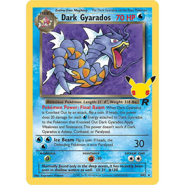 Dark Gyarados #8 1