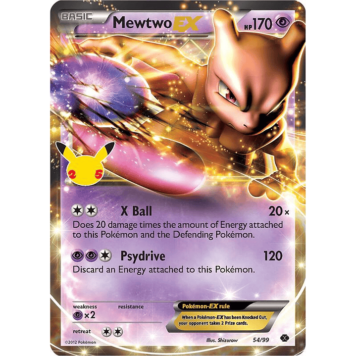 Mewtwo EX #54 1