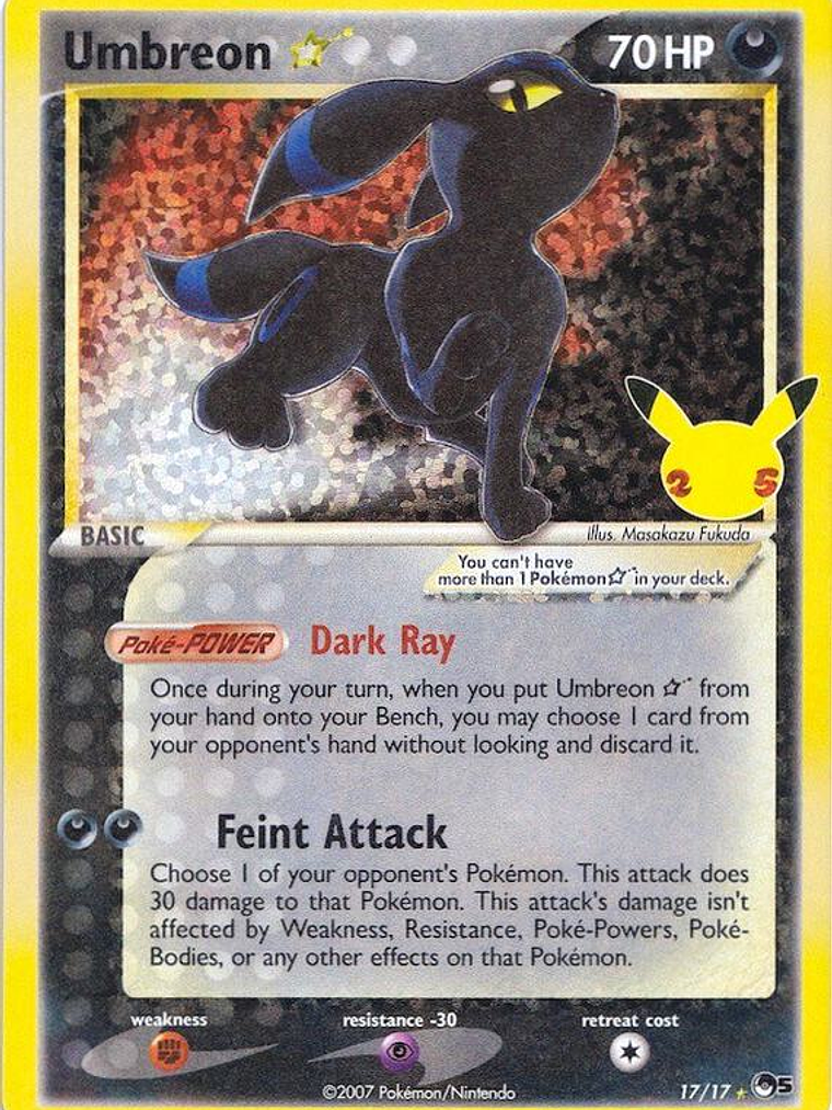 Umbreon Star #17 1