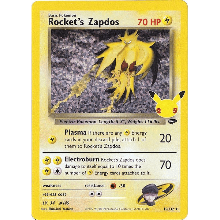Rocket's Zapdos #15 1