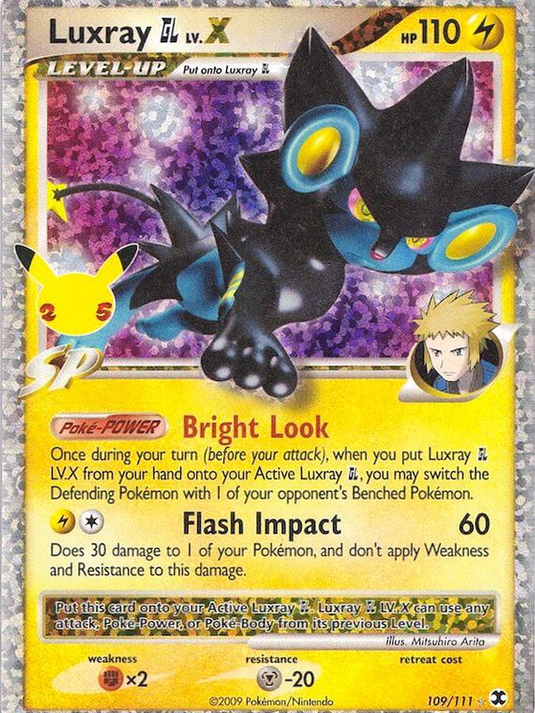 Luxray GL LV.X #109 1