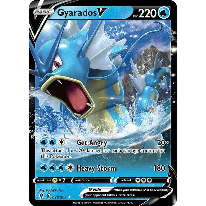 Gyarados V #028 1