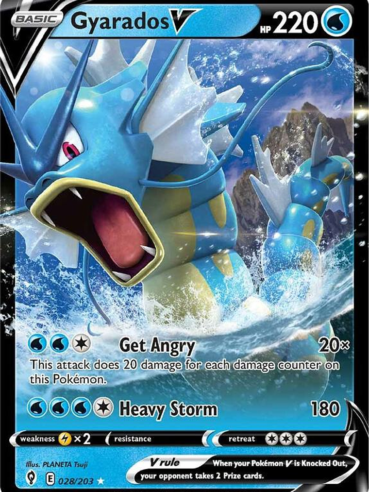 Gyarados V #028 1