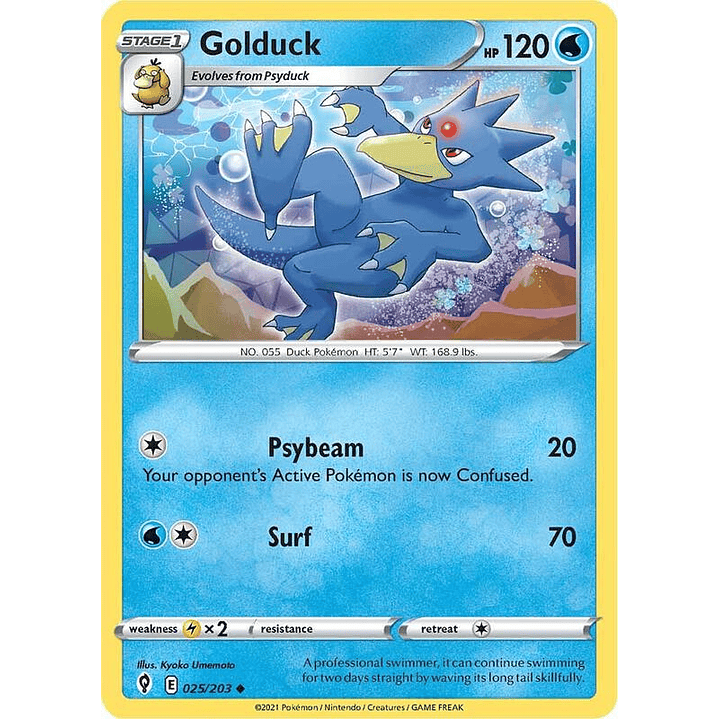 Golduck #025 1