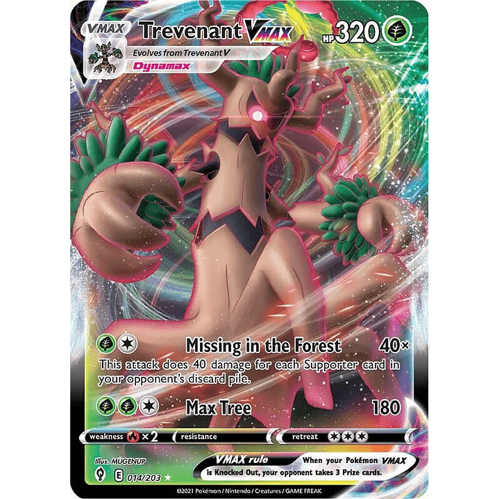 Trevenant VMAX #014 1