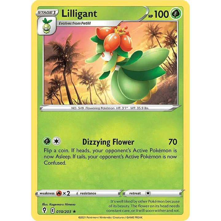 Lilligant #010 1