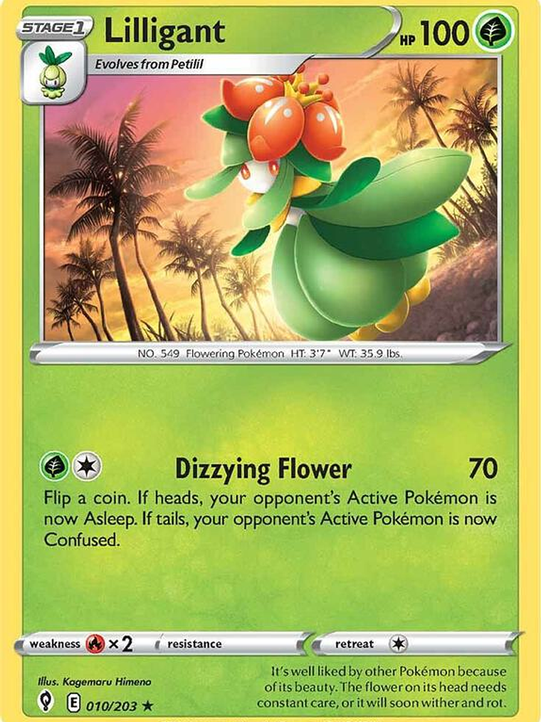 Lilligant #010 1