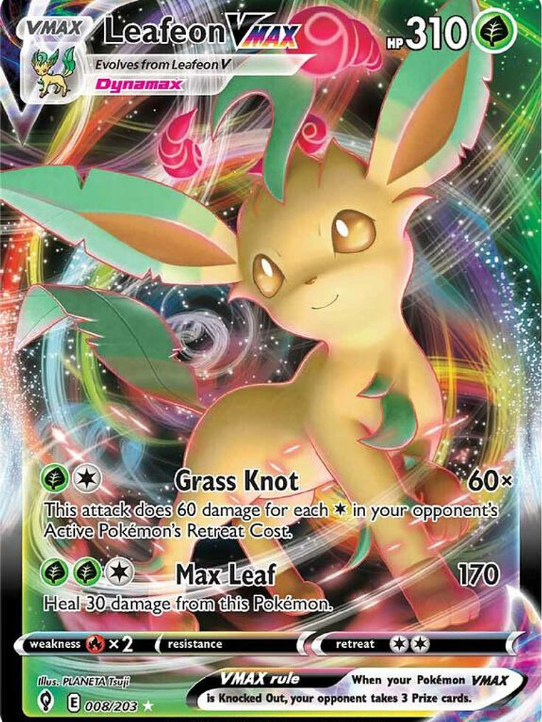 Leafeon VMAX #008 1