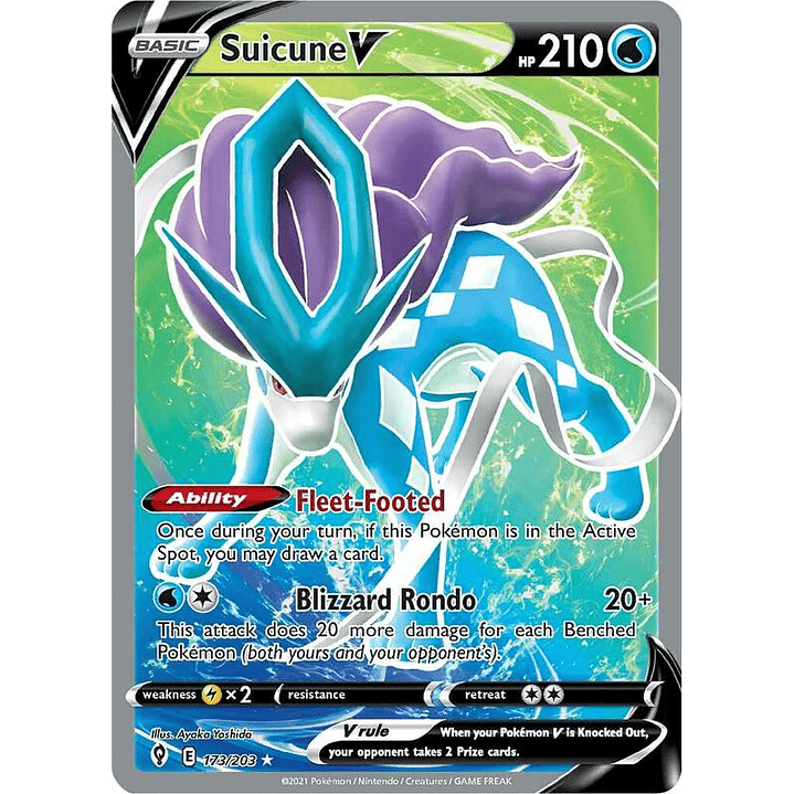 Suicune V #173 1
