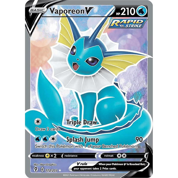 Vaporeon V #172 1