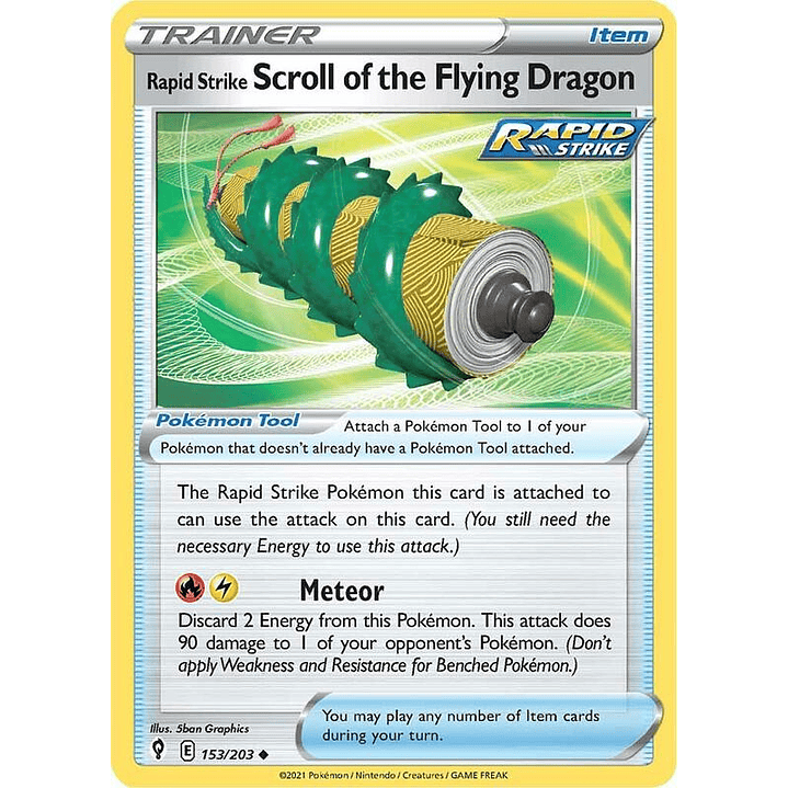 Rapid Strike Scroll of the Flying Dragon #153 1